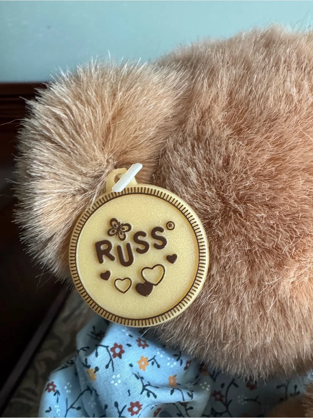 Vintage Russ Berrie mother bear plush